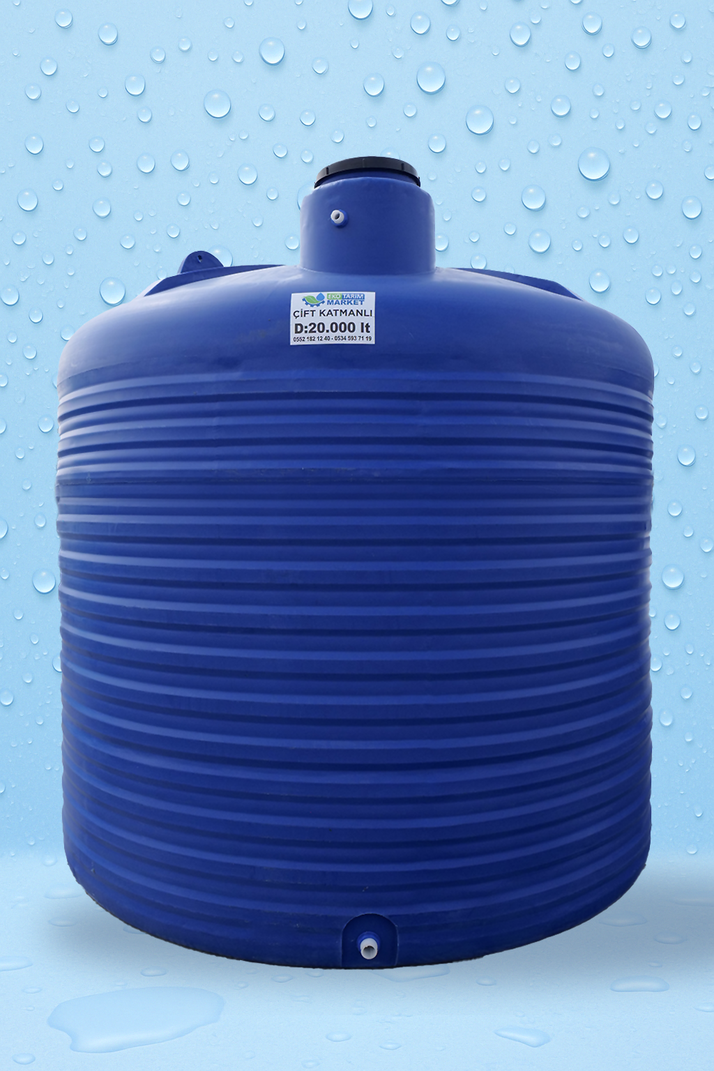 20.000 LT Dikey Su Deposu 6 20000-BG
