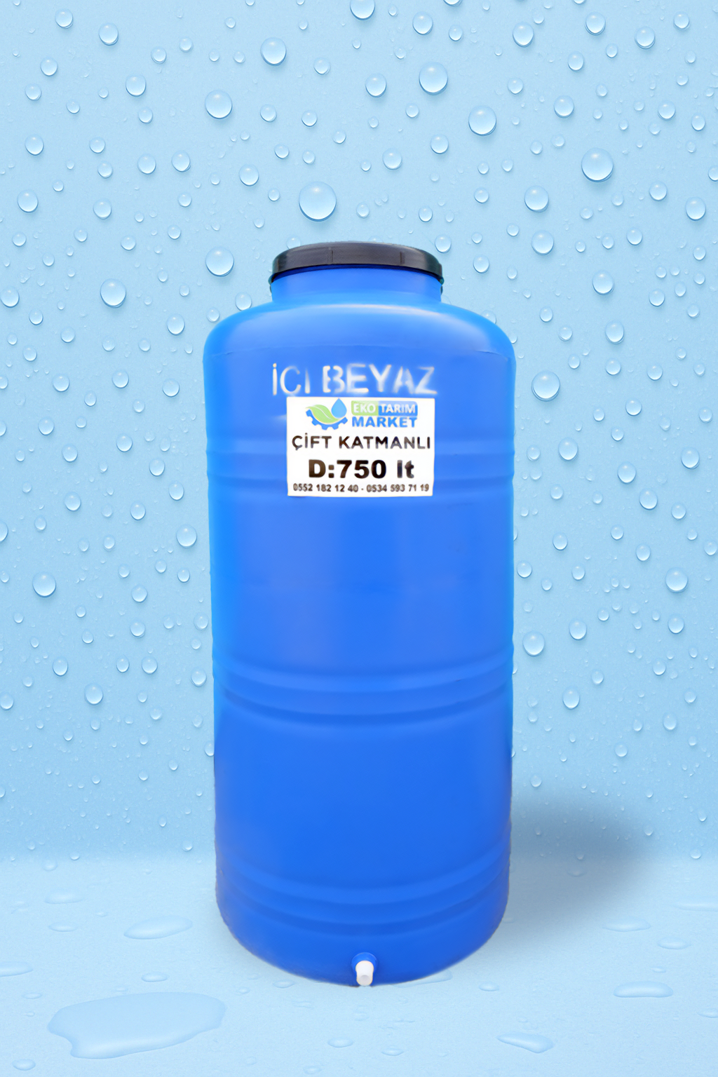 750 LT Dikey Su Deposu (Dar) 13 750lt-bg-dik-a.mavi